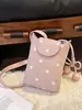 Bolsa Pequena de Bolinhas 2026 Transfronteiriça para Mulheres, Bolsa de Balde Color-Blocking para Celular, Bolsa de Ombro Transversal Casual de Moda para o Verão