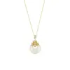 Collar con Hebilla de Seguridad de Plata Pura S999 Qianjia Original Flor de Loto Loto de Paz Eterna Estilo Chino Nuevo Estilo Nacional Cadena para Clavícula Venta al por Mayor