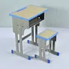 Conjunto de Mesa e Cadeira de Estudo Ajustável para Crianças e Adolescentes do Ensino Fundamental e Médio, Não Afeta a Concentração, Conjunto de Mesa