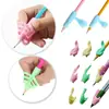 Suministro Transfronterizo Papelería al por Mayor Portalápices para Niños Principiantes Set de Bolígrafos de Escritura Corrector de Postura Estudiantil Corrector de Agarre