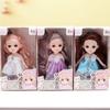 Bonecas Exclusivas de 17cm com Múltiplos Articuladores e Peças Intercambiáveis Princesa Fantasia Nova Boneca Conjunto de Brinquedos para Meninas