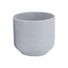 Fabricante de vasos de flor de melamina em formato de arco para varanda e sala de estar, vasos para plantas de jardim, vasos de flor imitação de porcelana grossos e duráveis para atacado
