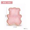 Nueva paleta de colores de anillo para decoración de uñas transfronteriza, paleta de colores de teñido fácil de limpiar, paleta de colores de anillo ajustable de diseño vivo