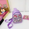 Mochilas Atacado Modernas e Fofas para Aulas Médias e Grandes, Meninos e Meninas, Bolsas Transversais, Porta-Moedas, Bolsas de Peito Labubu de Desenho Animado para Jardim de Infância