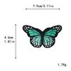 Bordado por Computadora Mariposa Colorida Transfronterizo Más Vendido Parches Mixtos de Mariposas para Chaquetas Abrigadoras Parches de Bordado Hechos a Mano para DIY