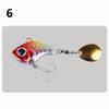 Far-cast Doby vib Luya Bait Rotating Sequin Small Whirlwind vib Luya False Bait False Bait Light Sea Fishing Water Tick Bass