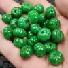 Jade Contas Espalhadas Jade Esmeralda Verde Seco Contas de Abóbora Contas Espalhadas Contas de Abóbora Esmeralda Contas Espalhadas Contas de Ábaco Contas de Colar