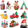 Decoraciones Inflables Navideñas para Techo de Coche Transfronterizas Papá Noel Reno Trineo Árbol de Navidad Decoraciones Inflables Montadas en Coche