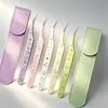 Pinzas Multifuncionales de Acero Inoxidable de Alta Precisión con Forma de Delfín, Lindas Pegatinas Decorativas para Diario con Temática de Dopamina, Pinzas Auxiliares