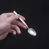 Juego de Cuchara y Tenedor para Frutas de Acero Inoxidable 304 Tenedor para Frutas de Restaurante Cuchara para Café Tenedor Creativo para Postre y Pastel Mini Tenedor
