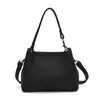 Bolsa bucket de moda coreana transfronteiriça, Nova bolsa de ombro cruzada versátil da moda, Bolsa de mão, Macia