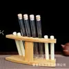 Suporte de Exibição de Tubo de Incenso de Bambu em Estoque, Suporte de Incenso, Suporte de Incenso de Agarwood, Suporte de Incenso, Exibição e Armazenamento de Incenso, Prateleira de Madeira Maciça