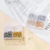 Set de tapones para los oídos multicolores, incluyendo cierres metálicos para pendientes, tapones de silicona antideslizantes y tapones transparentes; Materiales para accesorios de aretes DIY