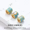 Acessórios Antigos de Latão Dourado Areia Pulseira Recortada Contas Espaçadoras Artesanais Acessórios para Joias DIY Acessórios para Pulseiras Wenwan