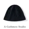 Gorros de Cachemira al por Mayor para Mujer, Engrosados y Cálidos, Nuevo Estilo Otoño e Invierno, Versátil Gorro de Pescador Casual de Punto Trenzado