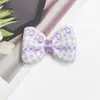 Almofada em Forma de Coração com Enchimento de Algodão e Padrão Xadrez Fresco com Laço, Acessórios de Cabelo DIY Feitos à Mão, Roupas, Sapatos, Chapéus, Bolsas, Acessórios para Capa de Celular