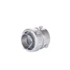 Tubo Metálico Flexible Tipo Dpj Conector Macho Galvanizado Roscado Externo Tipo Extremo Dkj Conector Lateral para Caja de Conducción Conexión a Panel de Caja