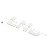 Fabricante de Etiquetas de Transferência Térmica de Silicone Multicor 3D, Etiquetas de Transferência Térmica de Placa Grossa com Logo, Prensa Térmica de Silicone