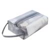 Set de tres piezas de bolsa de cosméticos de malla transparente tamaño grande pequeño portátil bolsa de viaje para lavado bolsa de malla para lavado bolsa de malla para almacenamiento