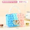 Nova Bolsa de Mão de Princesa de Silicone Bolsa Infantil Fofa para Moedas Mochila Infantil Educativa Descompressão Brinquedo