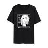 Nueva camiseta de manga corta de moda de otoño e invierno con estampado secundario difuso de Tokyo Ghost Day de Amazon más vendida para hombres y mujeres