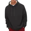 Aliexpress Cross-Border Outono e Inverno Novo Moletom com Capuz de Veludo Casual Europeu e Americano Pulôver com Capuz Exportação Tops Masculinos