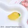 Accesorios de Resina Tónico Vibratorio Juguete Bolsa Sorpresa Explosiones Crema Gel Adornos Estéreo DIY Material para Joyería Fruta Luminosa