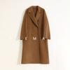 Série Master 10% Caxemira Vison Lã Dupla Face Silhueta Normcore Roupa Exterior para Mulheres 2025 Nova Roupa Exterior de Botão Duplo 801
