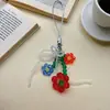 Hecho a mano y en stockDopamina Di Pequeño Colgante Tejido Hecho a Mano para Teléfono y Bolso