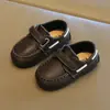 Mocassins Slip-On para Homens e Mulheres, Sapatos Casuais Tipo Feijão com Sola Grossa para Bebês, Novo Modelo 2026 com Velcro, Sapatos de Um Sola Confortáveis e Versáteis
