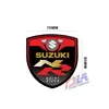 Adequado para adesivos de motocicleta com escudo SUZUKI, adesivos à prova d'água para tanque de combustível e carroceria, adesivos de carro personalizados em resina