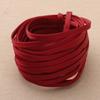 Fivela de Fio Rígido 0,45cm para Qipao Hanfu Tira com Viés Colorido Estilo Chinês Tecido Trama Manual Fio de Ferro Tira de Fivela Preenchida com Algodão