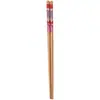 Palillos Jindarimei A50122 (1 Par) Palillos de Bambú de Alta Calidad, Un Par por Persona, Palillos Higiénicos, en Stock