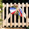 Nuevo Día Nacional de EE. UU. Día de la Independencia Corona Corona Decoración para el Hogar