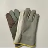 Luvas de couro com flor curta luvas totalmente em couro luvas de soldador para soldador elétrico luvas de couro coloridas para motorista luvas de marinheiro luvas de proteção para trabalho resistentes ao desgaste