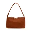 2026 Nuevo Bolso Cuadrado Pequeño de Gamuza de Gama Alta para Mujer Bolso de Hombro Único Estilo de Nicho de Felpa Bolso de Axila Bolso de Mano