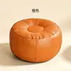 Banqueta baú para guardar, assento redondo para sala, almofada para bay window, banqueta para guardar roupas velhas, pequeno sofá