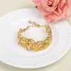 Collares, Pulseras, Anillos, Pendientes de Venta Caliente Transfronterizos, Conjuntos Completos de Circonita de Nicho de Alta Gama Tendencia Europea y Americana, Accesorios para Fiestas