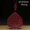 Calabaza de Oro Arena Púrpura Cinabrio, Torre Leifeng, Moneda de Dinero Fantasma de la Montaña Xiaoyu, Colgante del Año del Zodiaco para Hombres y Mujeres al por Mayor