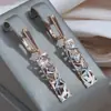 Aretes de Diseño Nicho Cao Shi Xiaohongshu para Mujer, Pendientes con Personalidad Inspirados en la Tecnología Estilo Celebridad de Internet, Aretes Triangulares Geométricos
