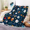 Manta Suave de Franela con Temática Deportiva, Tamaño Mediano, Adecuada para el Hogar, Regalo, Decoración y Uso Múltiple