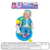 Juguete de Juego de Imitación para Niños Realista de 12 Pulgadas 5 Articulaciones Ojos Realistas 3D Cuerpo Hueco Piernas Flexibles Muñeca Gordita para Niños y Niñas Juguete para Bañera