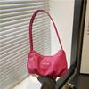 Bolso Sobaco Estilo Coreano 2025 Bolso Plisado Diseño Nicho para Mujer Textura Bolso de Hombro Moda Femenina Elegante a la Moda Simple