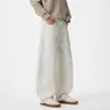 Jeans de Color Sólido Estilo Old Money para Hombre, Tendencia Otoñal 2026, Pantalones Casuales Holgados de Pierna Ancha Curvos