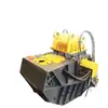 Cubo triturador tipo mandíbula cubo grande para triturar piedra arena y grava cemento tamaño ajustable cubo triturador máquina excavadora trituradora