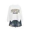 Amazon eBay sitio independiente casual cómoda elegante temporada de calabaza sudadera floral de calabaza para mujer