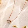 Corrente de Clavícula da Moda que Não Desbota, Novo Colar de Aço Titânio para Mulheres, Corrente de Cintura Única, Acessório de Personalidade Simples e Estiloso