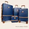 Mala transfronteiriça logo personalizado mesmo estilo das grandes marcas rodas silenciosas caixa com haste retrátil caixa de presente marca personalizada senha mala de viagem
