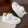 Nuevos Zapatos Deportivos de Verano 2026 para Niños, Tenis Blancos de Malla Transpirable para Guardería, Zapatos Blancos para Niños y Niñas, Tenis