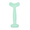 Nova escova de máscara dupla de silicone cabelo macio limpeza facial massagem facial removedor de maquiagem escova ferramentas de beleza escova de lama em arco